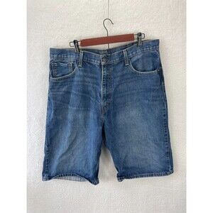Levi's Men's 569 Loose Straight Denim Shorts 38W Flat Front 355690174